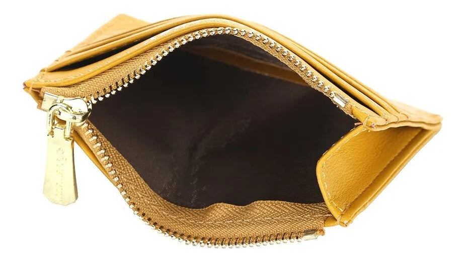 Bolso Tarjeta Mini Cuadros Modedero, Tarjetero Múltiple