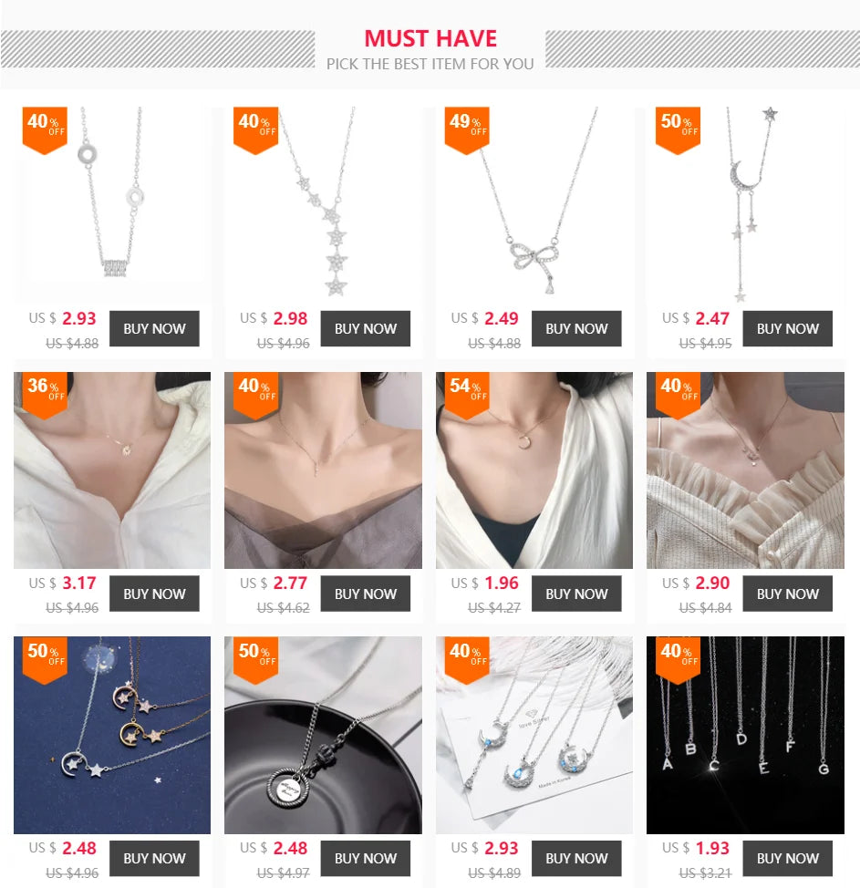 ANENJERY-collar con colgante de circonita de doble capa para mujer, gargantilla de cadena, joyería delicada, Color plateado, S-N157