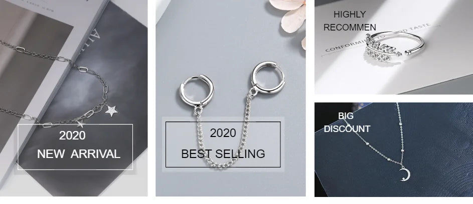 ANENJERY-collar con colgante de circonita de doble capa para mujer, gargantilla de cadena, joyería delicada, Color plateado, S-N157