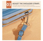 Bolso cruzado de verano para mujer, bolsa pequeña de hombro Simple para teléfono móvil, doble capa, informal, 2023