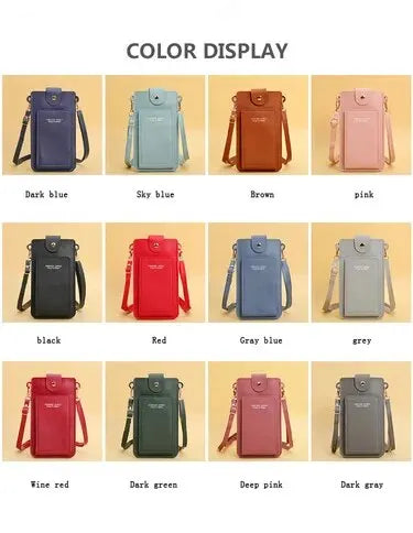 Bolso de cuero suave para mujer