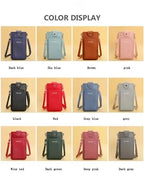 Bolso de cuero suave para mujer