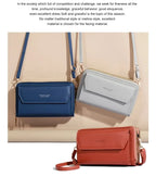 Bolso bandolera pequeño para mujer, monedero y cartera para teléfono móvil