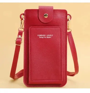 Bolso de cuero suave para mujer