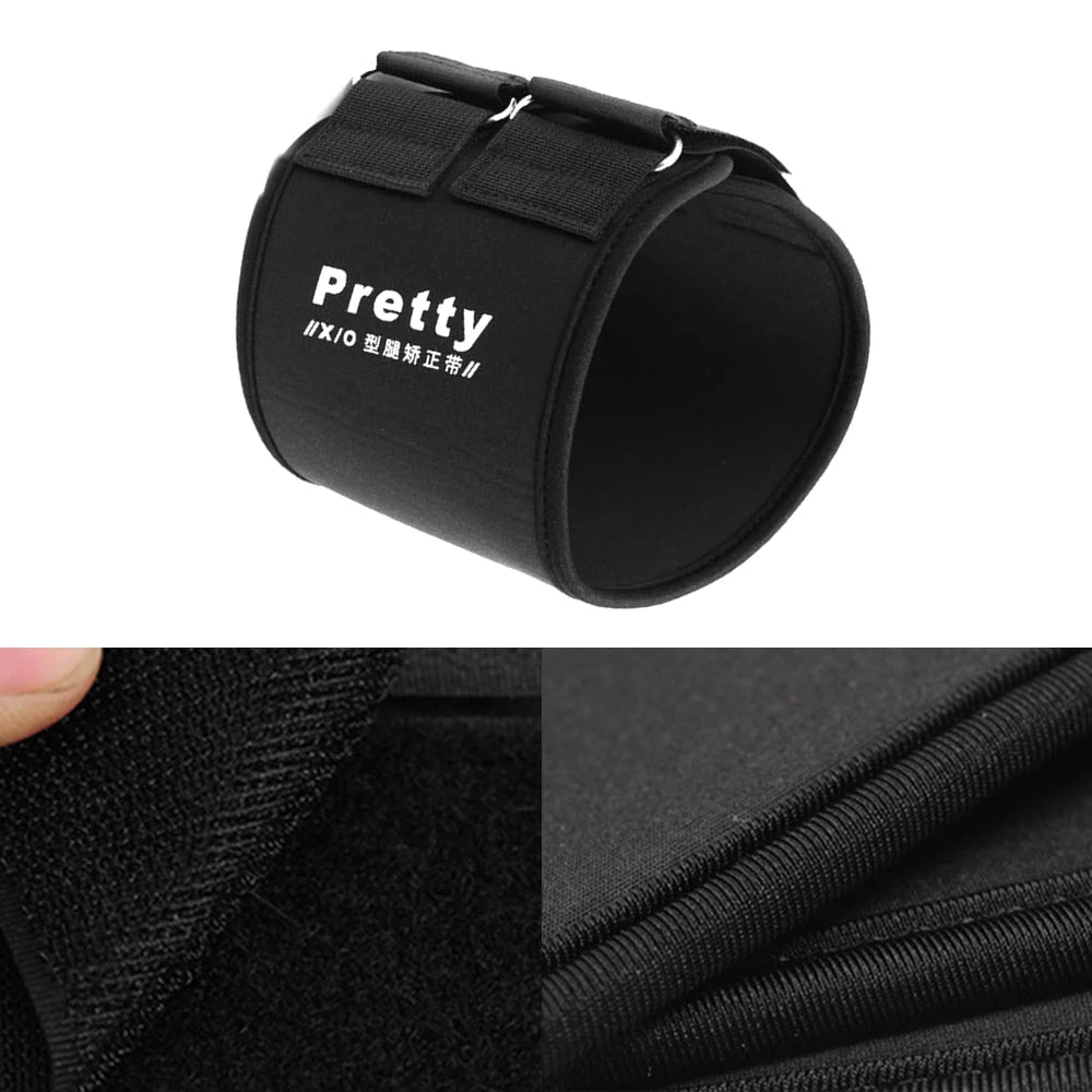 Banda de corrección ajustable para pierna y rodilla, Corrector de postura para enderezar, correa de belleza para piernas, 3 unidades