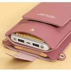 Bolso de cuero suave para mujer